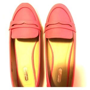 Dorothy Perkins size 10 Coral flats